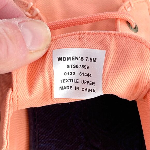 Sperry Mule Peach NWOB - Picture 8 of 9